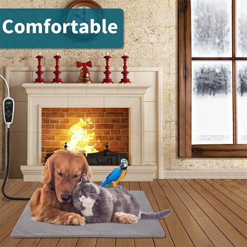 New 14" X 18" Pet Heating Pad Upgraded Heating Film Technology With Controller - 第 6/8 張圖片