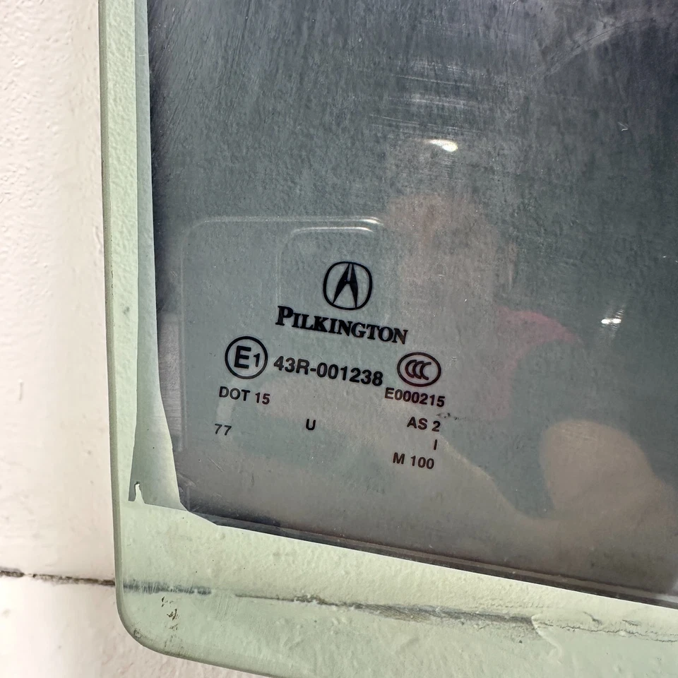 2015-2020 Acura TLX Rear Right Passenger Side Glass Window OEM - Image 2 of 4