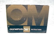 Olympus OM-1 Instructions  5" x 7" Large Version  9.30 