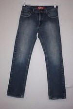 Levi's 511 Skinny Medium Wash Distressed Straight Leg Jeans Size 16R 28 X 28 
