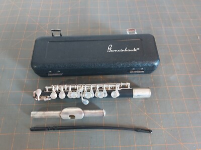 Gemeinhardt 4psh Piccolo With Solid Silver Head + Case