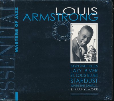 Essential Masters Of Jazz Louis Armstrong NEW digipak When The Saints GO Marchin