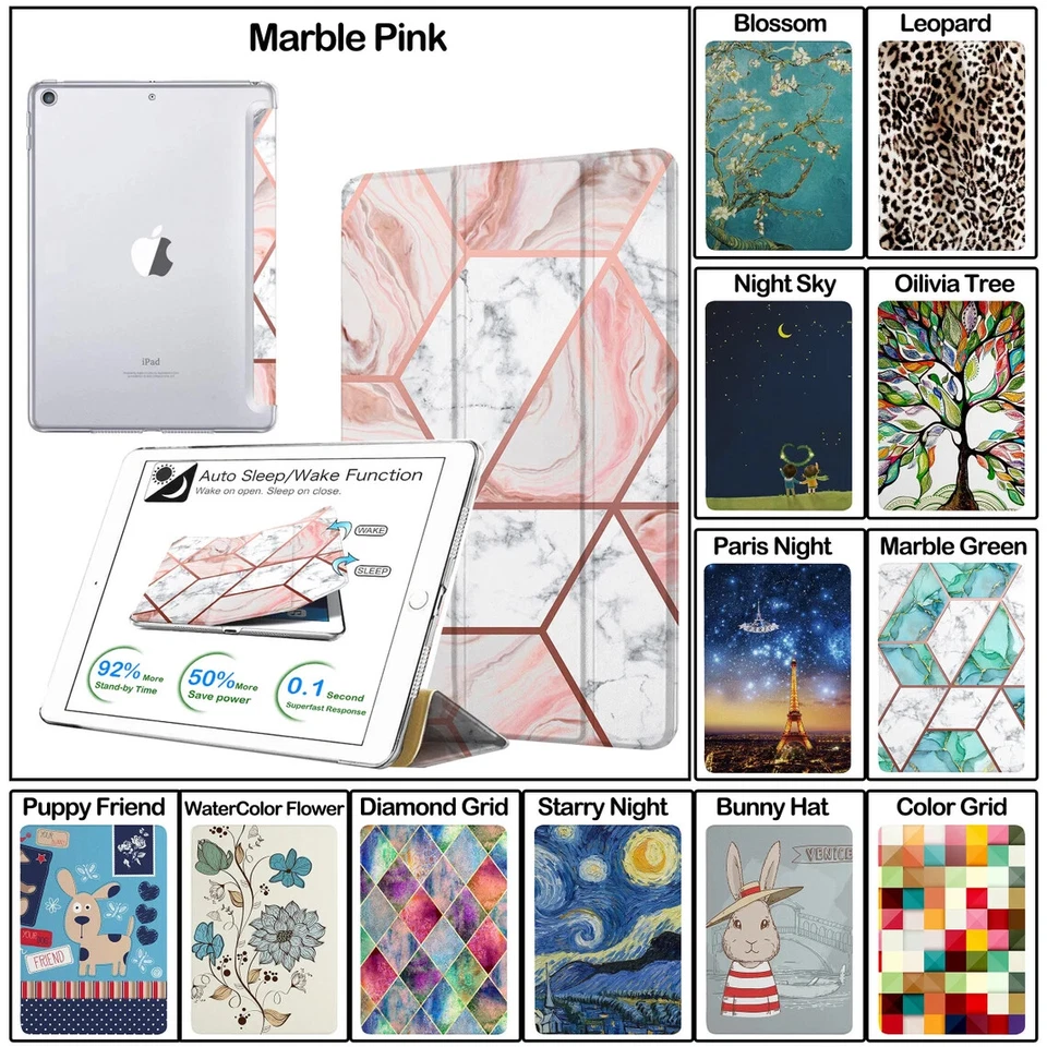 iPad Pro 12.9 11 Mini 5th 4th 3rd 2nd 1st 10.5 9.7 10.2 10.9 Hard Case Blue - Image 2 of 4