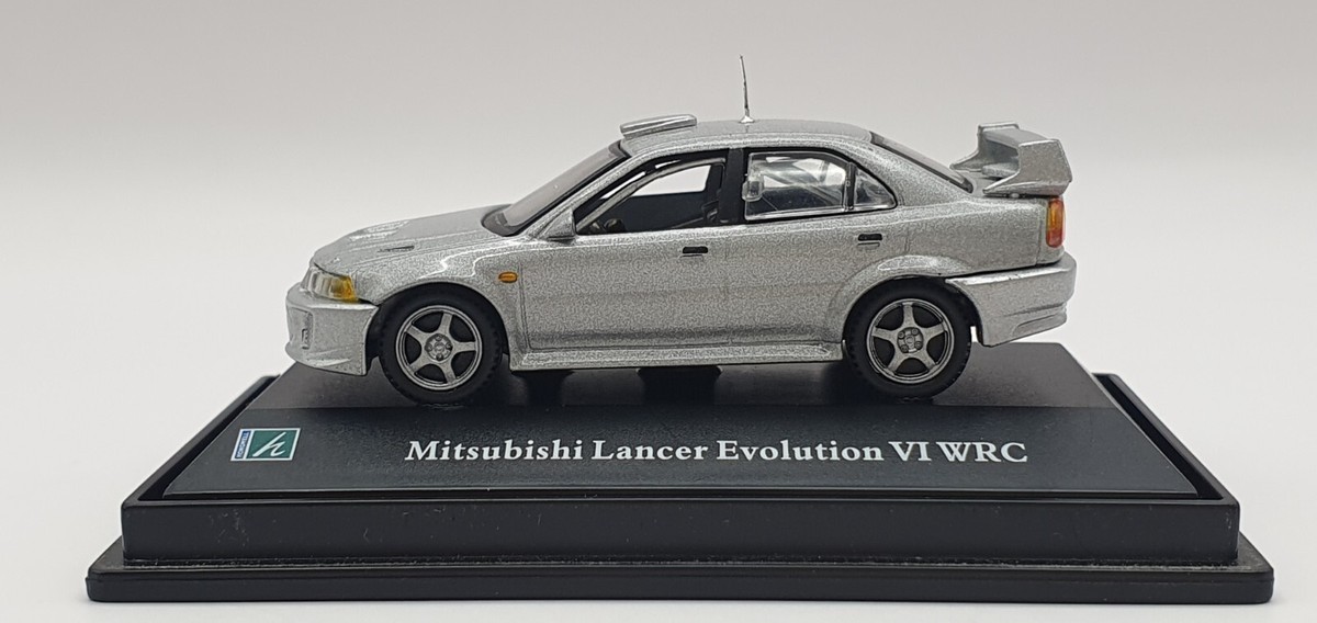 1/72 Hongwell MITSUBISHI LANCER EVOLUTION VI WRC SILVER diecast