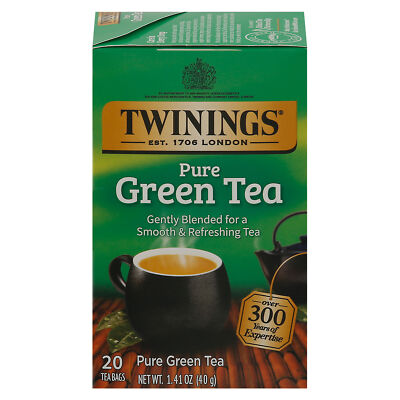 Twinings Tea Green Original 20 bag (Pack of 6)