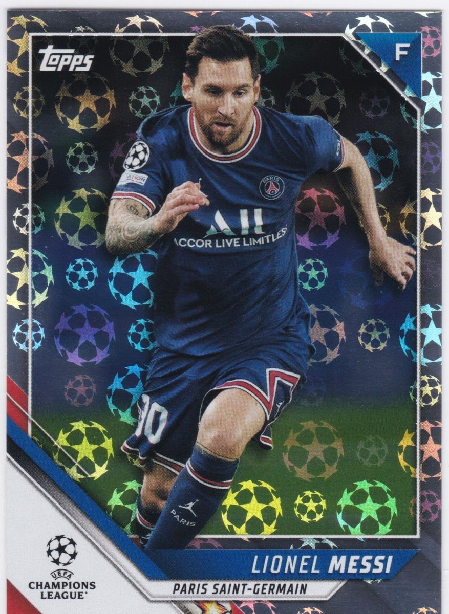 2021-22 Topps UEFA Champions Starball #10 Lionel Messi - PSG