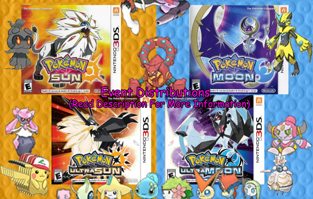 Pokemon Event Distribution [Sun Moon Ultra Sun Ultra Moon]