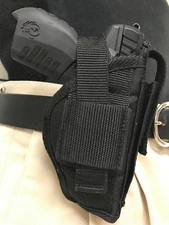 Beretta Nano Pro-Tech Outdoors Gun Holster OPEN CARRY Black Nylon Ambidextrous
