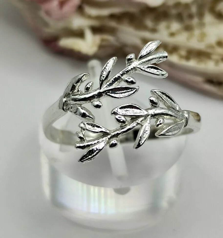 Olive leaf ring online