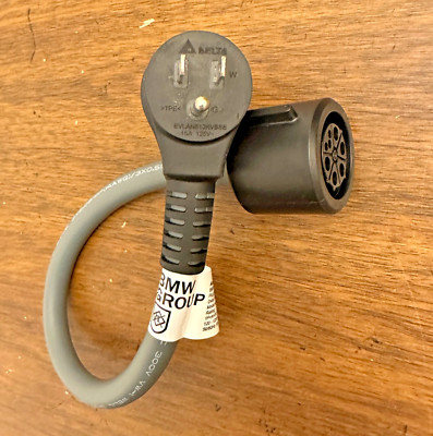 BMW NEMA 5-15 Adapter for flexible fast Charger mini cooper cable 110v 120V OEM