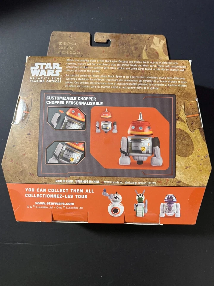 NUEVO-Puesto avanzado comercial Star Wars Galaxy's Edge personalizable RD, D2, D-O, BB 8 y helicóptero Foto 3 de 4
