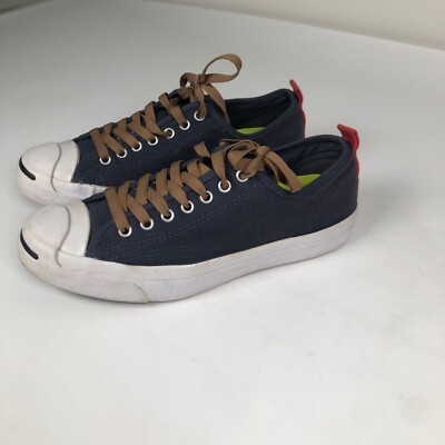 Converse Jack Purcell Womens Size 9 Mens 7.5 Blue Canvas Sneakers Shoes