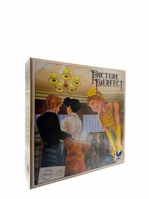 Picture Perfect Brettspiel Neu in versiegelter Verpackung + Neu in OVP für 5-6 Spieler (Loch in erweiterter Verpackung)