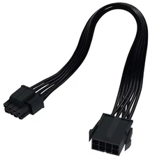 COMeap 2 Pack CPU 8 Pin Extension Cable 9.5 Inch