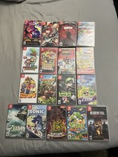 Nintendo Switch Replacement Game Cases, Lot of 17, Empty Cases Only