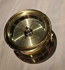 Seth Thomas Ship’s Barometer Vintage Model 1056 Great Condition free shipping 