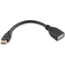 Mini HDMI Type C to HDMI Female Adapter Cable 6  Camera Monitor Tablet 4K