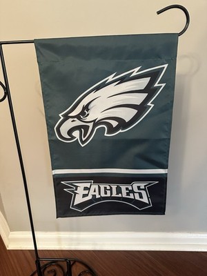Philadelphia Eagles Garden Flag Double Sided Midnight Eagles  Premium Yard Flag