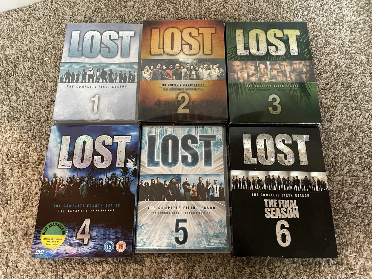 Lost Season 1 6 DVDs & Blu-ray Discs for sale - eBay