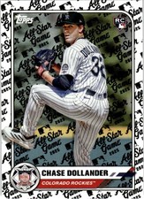 2025 Topps All Star Game #85 Chase Dollander Colorado Rockies Rookie