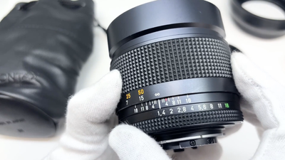 N MINT] CONTAX Carl Zeiss Planar T* 85mm f/1.4 MMJ C/Y mount MF