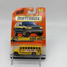 Matchbox 1998 School Bus 1:64 Scale Big Movers Series 2 Collectible