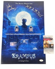 Luke Hawker signed 12x18 Poster Krampus