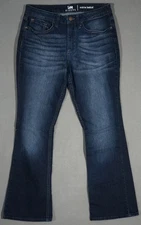 WF11442 VERY COOL ***LEE*** RIDERS MIDRISE BOOT CUT FIT WOMENS BLUE JEANS sz8 P