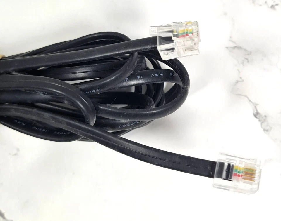 RJ11 to RJ11 Cable ADSL BT SKY Broadband Modem Internet DSL Land Line Lead 3m - Image 2 of 4