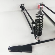 Parallel 4 Link Kit & Coilovers 3500Lbs. for 41-48 Ford fits qa1 shocks  