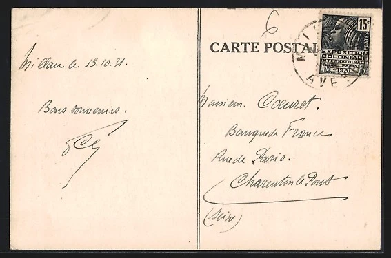 CPA Millau, Fontaine des Lions et le Beffroi  - Photo 2/2