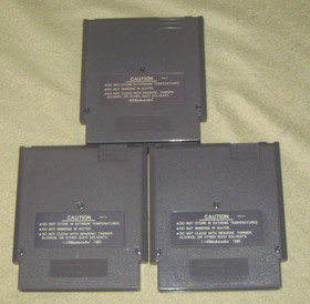 Robin Hood, Total Recall, Rambo  for NES .Authentic.  Nintendo. Cleaned/Tested.