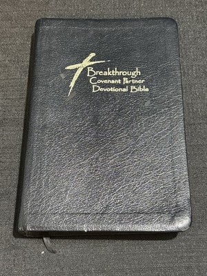 Signed Rod Parsley Breakthrough Covenant Partner Devotional Bible (writing In..