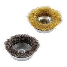 Drill Wire Brush Coarse Crimped Drill Attachments Angle Grinder Wire Wheel Cup