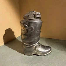 VTG  Metal Boot Lighter Marked  Occupied Japan makers mark lighter non working 