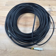 Elfcam® - 40m Outdoor and Indoor Shielded Armored Fiber Optic Cable LC/U