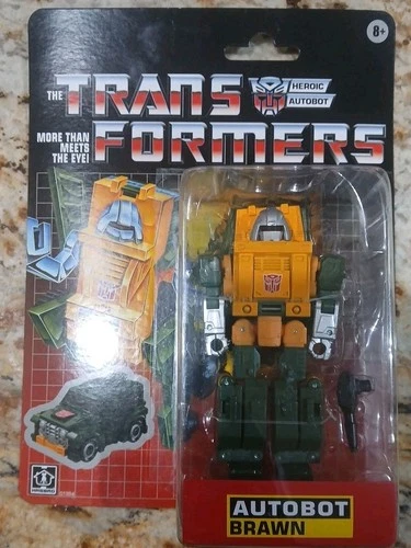Transformers Brawn G1 Retro Walmart Exclusive Figure