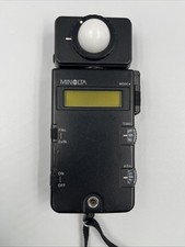 Minolta Flash Meter III w/ Spherical Diffuser Ambient/Flash - Untested