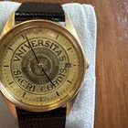 Seiko Quartz University  Watch 5Y22-7009  Unisex  Gold Tone NEW Battery