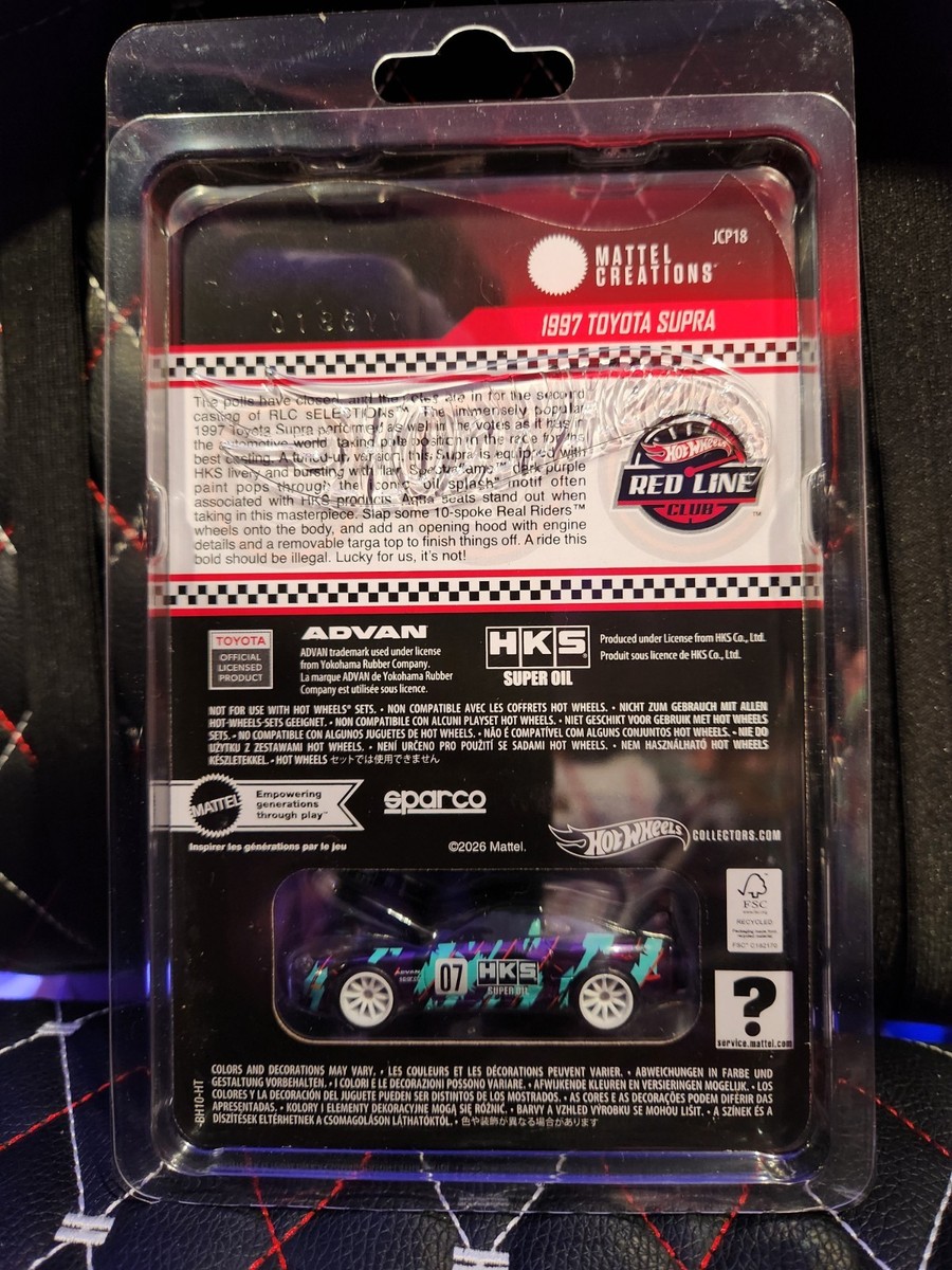 2026 Hot Wheels RLC 1997 Toyota Supra 
