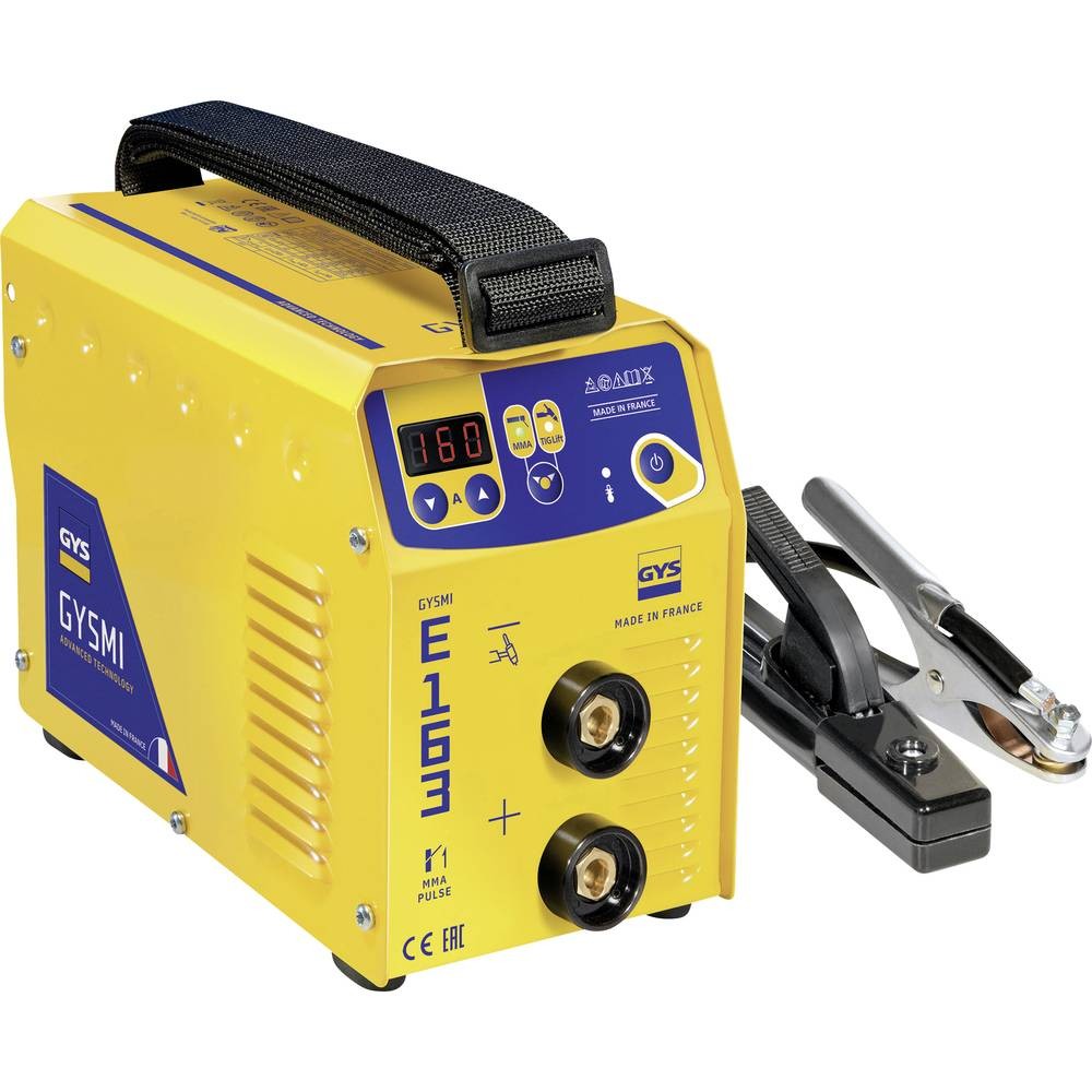 Poste à souder GYS GYSMI E163 Inverter 160A pour acier et inox