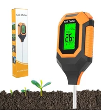 4-in-1 Soil Moisture Meter Digital PH Meter/Soil Moisture/Plant... 