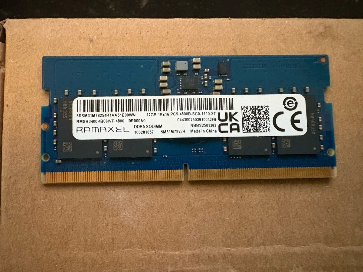 SO-DIMM 12 GB Computer Memory (RAM) for sale | eBay