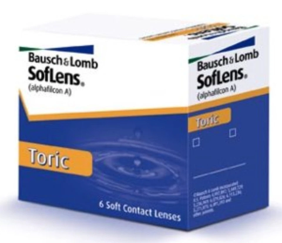 Soflens toric 2x6er Box Monats-Kontaktlinsen Bausch & Lomb deutscher Handel