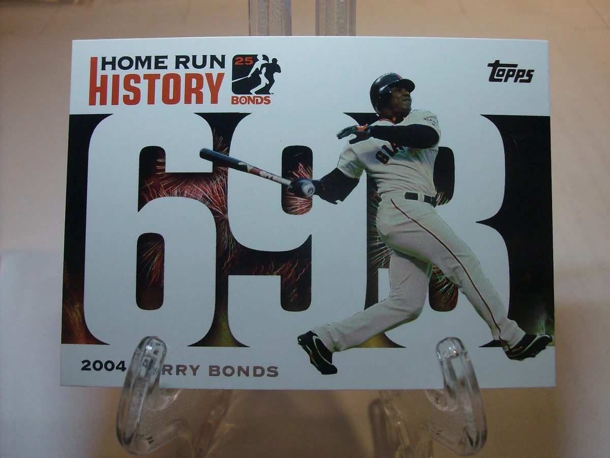 2006 Topps Barry Bonds Home Run History BB693 Barry Bonds 90595