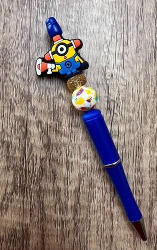 Custom beaded pens. Minons! Gifts. Basket filler. Journal. Teen. Party - Bild 22 von 34