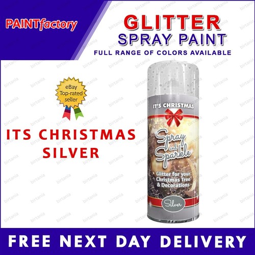 Christmas Decoration Glitter Spray Silver Gold for Craft Art Decoration 200ml-G3 - Picture 8 of 10