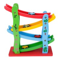 Lewo Wooden Big Ramp Race Boy Car Toddlers Toys Games For Kids With 4 Small R... on sale Lewo Wooden Big Ramp Race Boy Car Toddlers Toys Games For Kids With 4 Small R... on sale