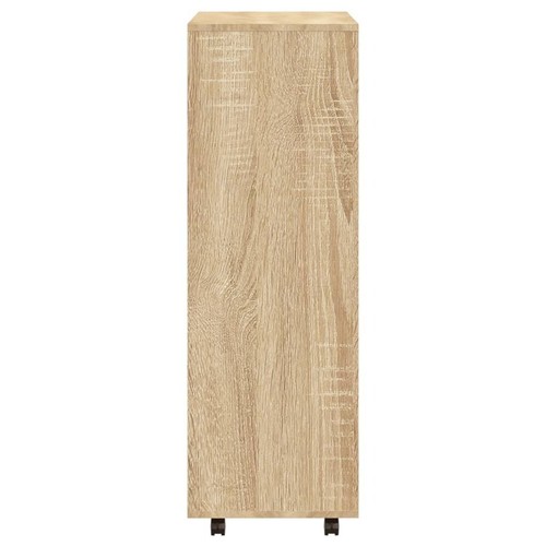 vidaXL Wardrobe Sonoma Oak 80x40x110 cm Engineered Wood - Picture 6 of 13