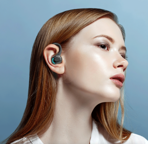 Nuevos Auriculares Bluetooth 5.1 Auriculares Inalámbricos Auriculares Estéreo Auriculares Gancho para Oreja - Imagen 6 de 11